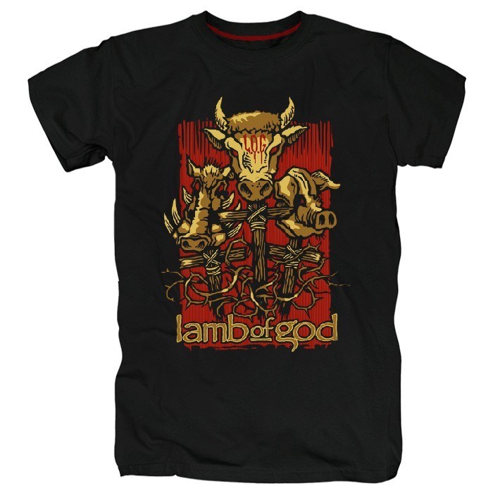 Футболка Lamb of god #1 l_o_g1 - фото 84333