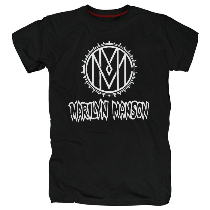 Футболка Marilyn manson #8 m_m8 - фото 89956